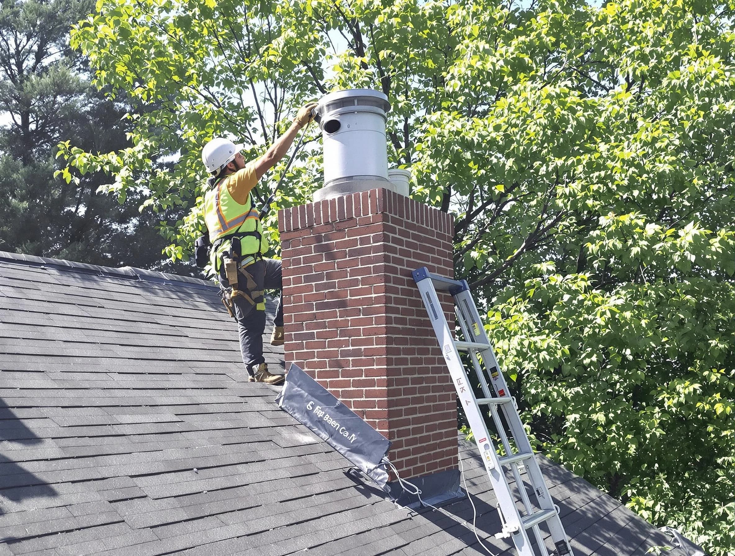 Chimney liner inspection by North Salt Lake Chimney Sweep in North Salt Lake, UT