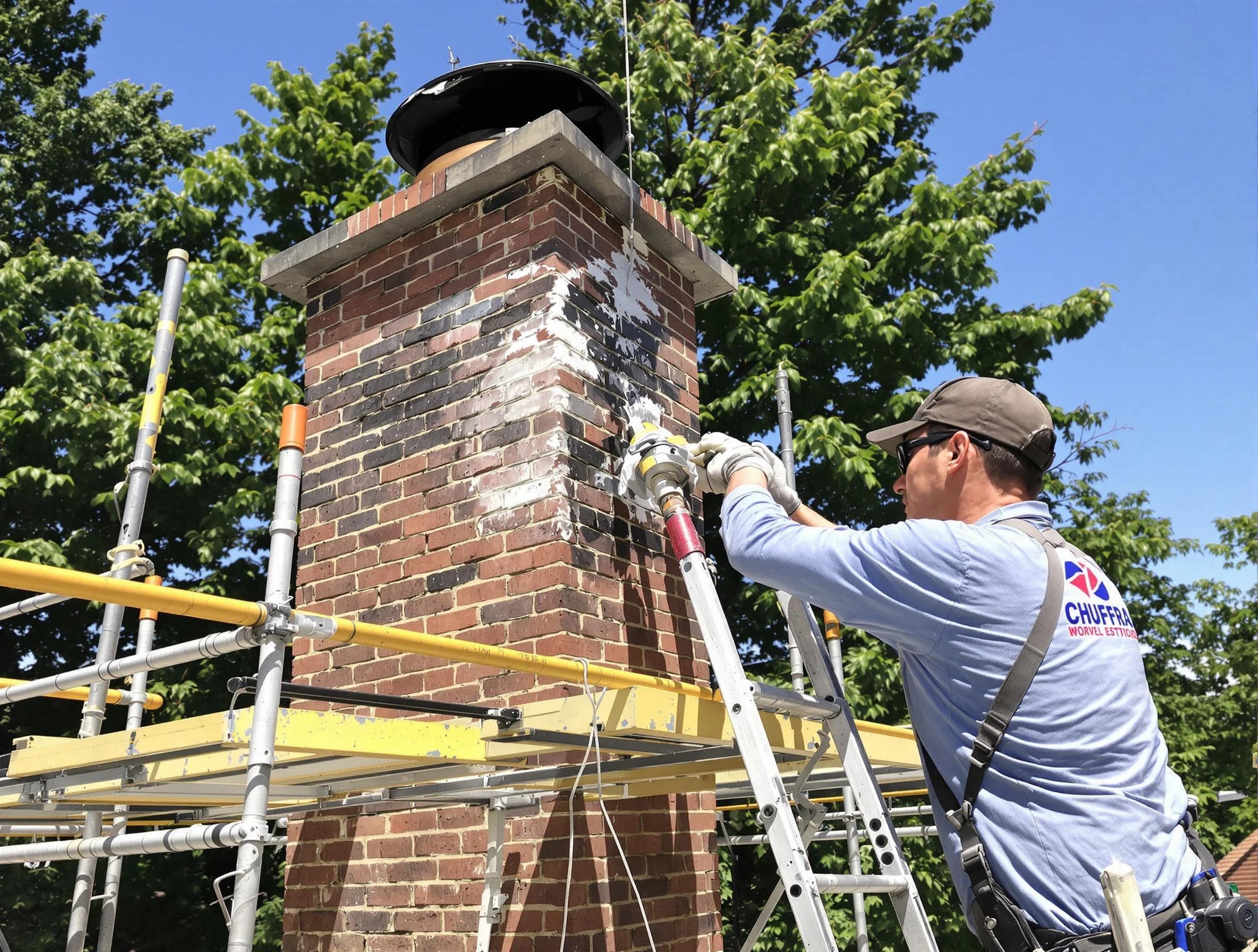 Structural chimney repair by North Salt Lake Chimney Sweep in North Salt Lake, UT