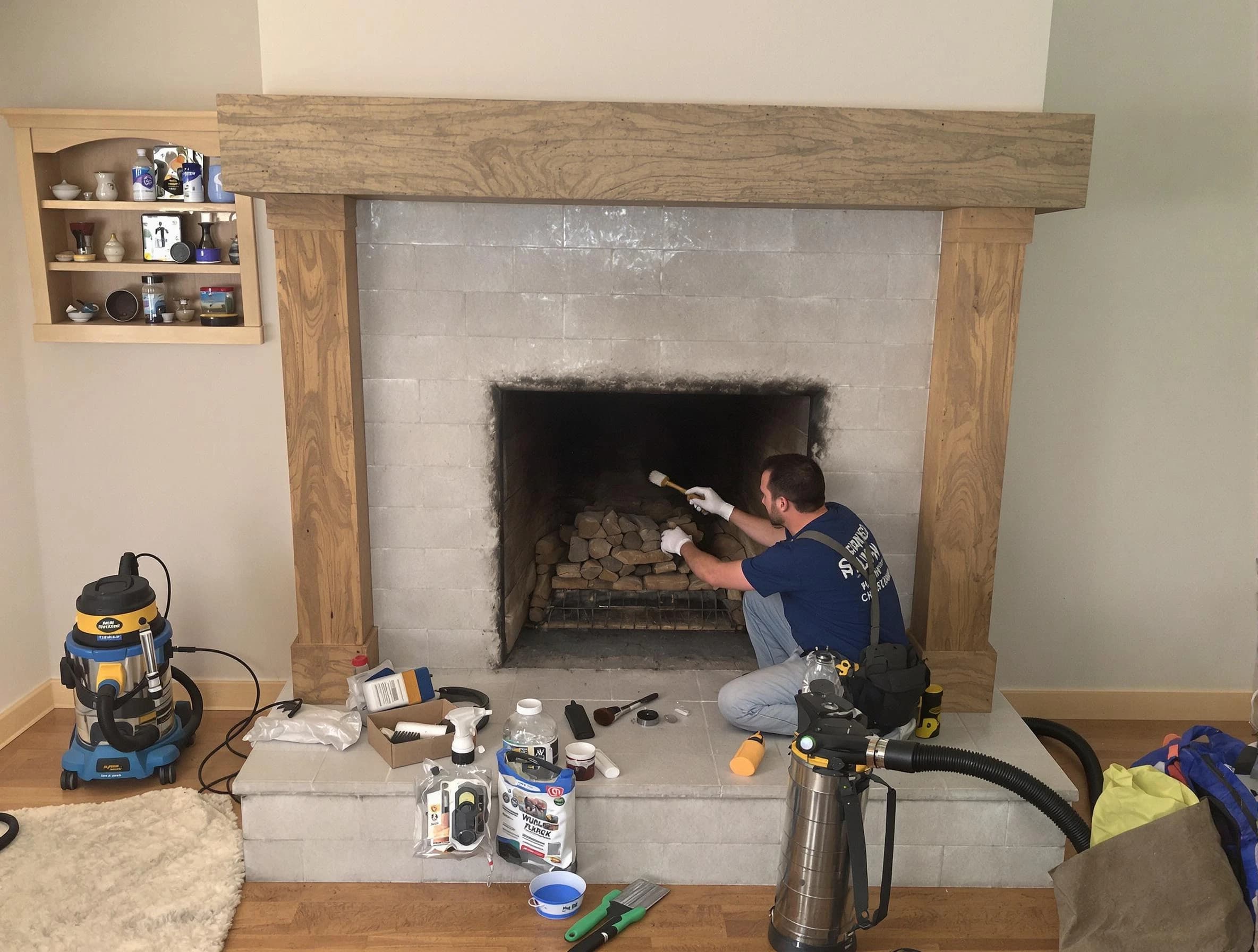 Detailed creosote removal process by North Salt Lake Chimney Sweep in North Salt Lake, UT