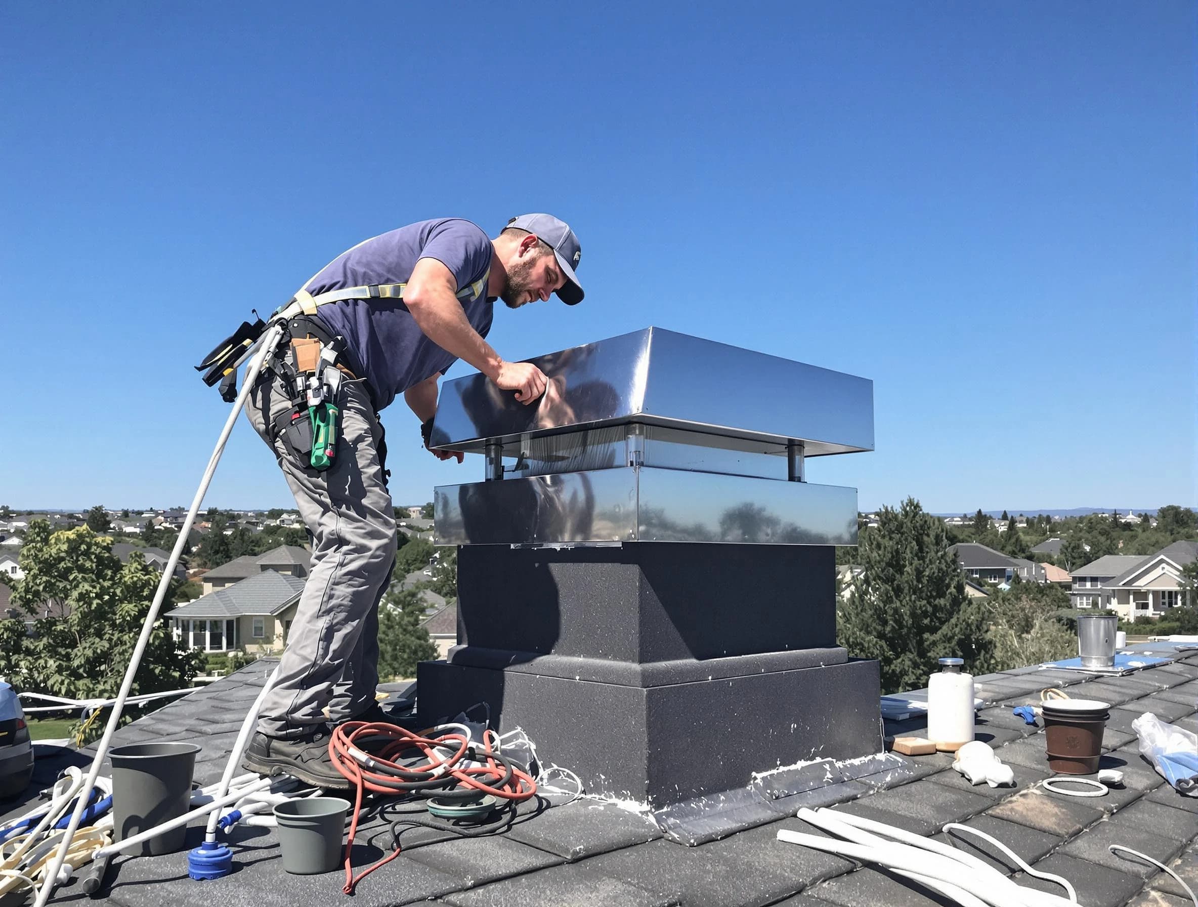 Chimney Cap Services service in North Salt Lake, UT
